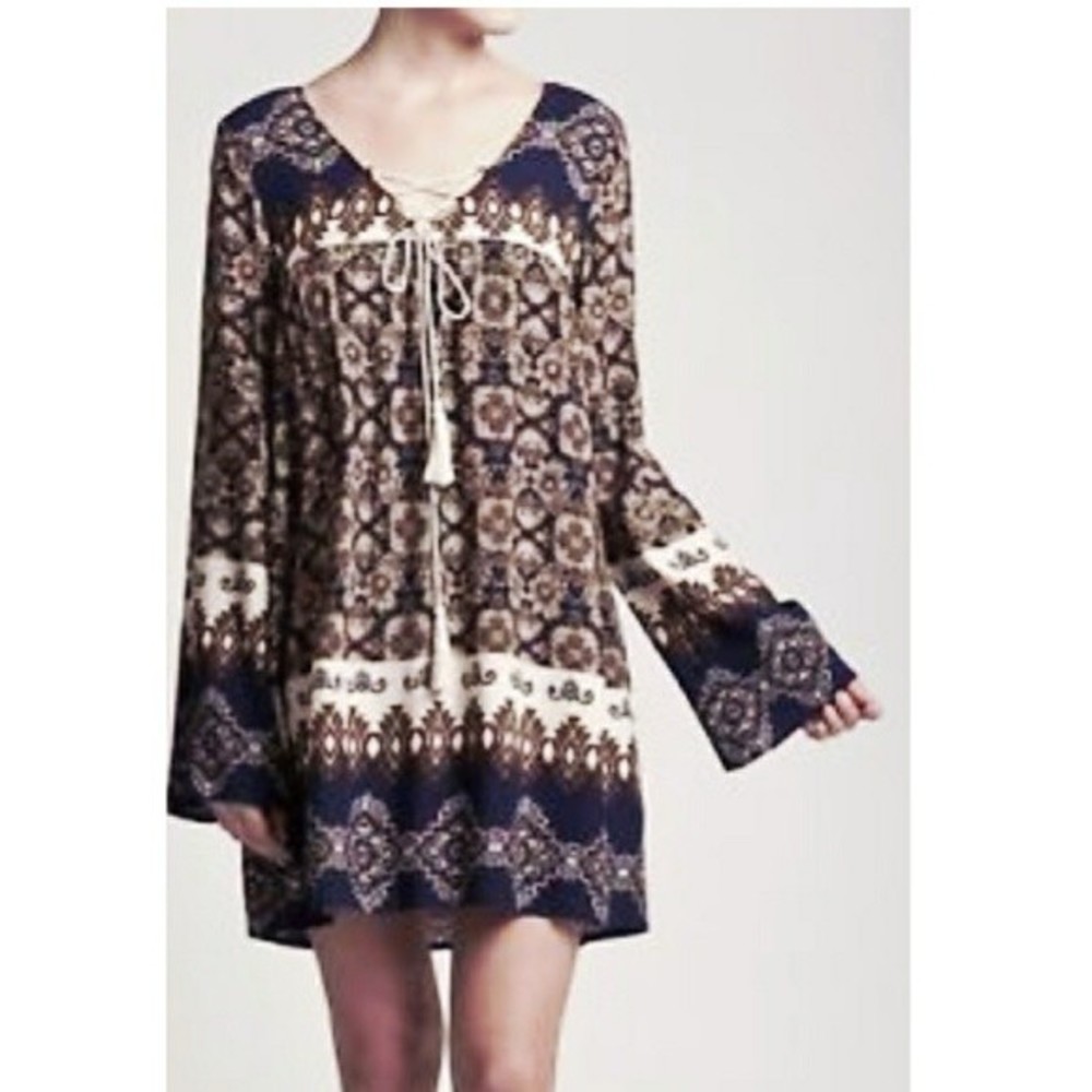 Blu Pepper‎ Boho Multicolor Dress